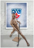 Hockey player hitting right HKP - 02