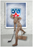 Hockey player hitting right HKP - 02