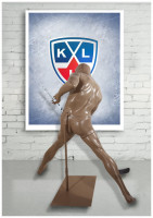 Hockey player hitting right HKP - 02