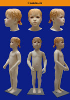 Children's mannequin Svetlanka-01 series