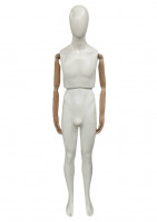 Male mannequin of the "Renoir" series with wooden arms