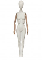 Female mannequin of the "Renoir" series with wooden arms