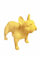 Stylized dog Bulldog Kevin Yellow